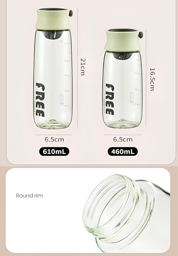 Image of THE VENTI SHOTAY COOL Unbreakable Water Bottle with Sipper BPA Free Tritian, Leak-Proof Water Bottle Ideal for Office, Sports, School, Gym (White -610ML)