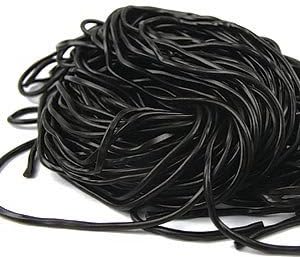 YANKEETRADERS Black Laces* 2 Lb Bag, Quality Licorice Laces