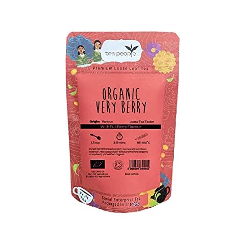 Tea People Organic Very Berry Fruit Tea Pack Cover
