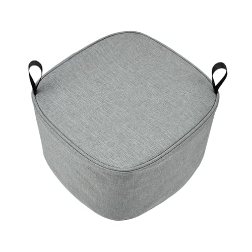 Funda para proyector de cine en casa con acabado plegable color gris