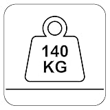 Hela Tische, 2er Set Esszimmerstuhl Schwingstuhl Linda, Vintage Anthrazit, Rundrohgestell grau, Komfortsitz Federkorb, 140kg belastbar