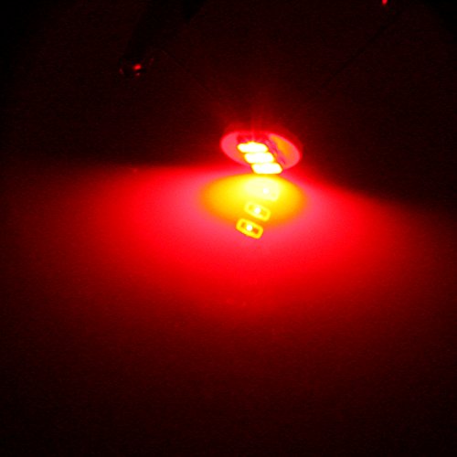 Cciyu 20Pcs 4.7Mm-12V Car For Mini Bulbs Lamps Indicator Cluster Speedometer Backlight Lighting (Red) #TOP5