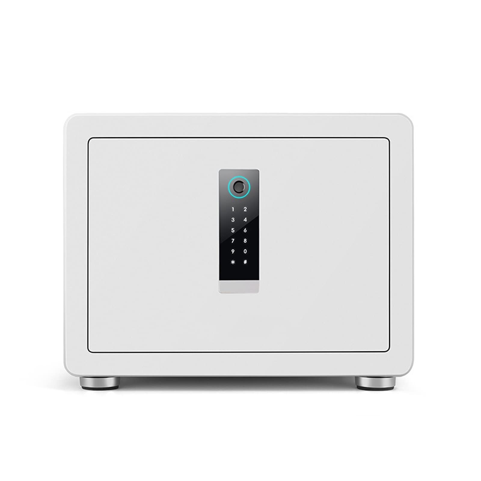 RLKHXBS Steel Home - Smart Safe, Password Fingerprint Small All-Steel Anti-Theft Cabinet es, Wrong Code Alarm