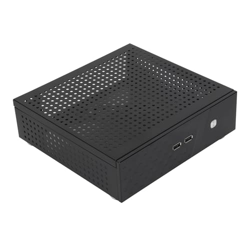 Gabinete de computadora de escritorio, Gabinete Mini ITX resistente, buena disipación térmica, ligero y delicado para computadoras de hotel y terminales de autoservicio miniatura 7
