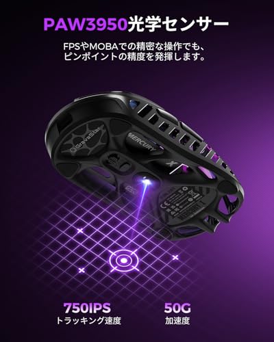 GravaStar Mercury X ゲーミング マウス の商品画像 2