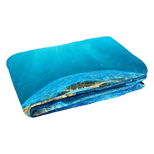 Sac en plastique imprimé Turtles Eat couverture douce et cocon de chaleur pour canapé