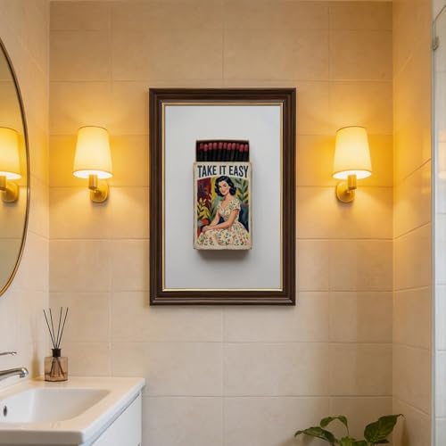 Affiche sur toile rétro idée cadeau originale pour anniversaire