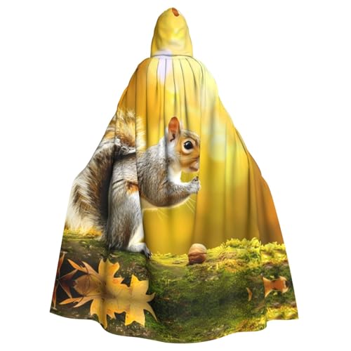 Manteau à capuche écureuil pour réussir votre costume de fête