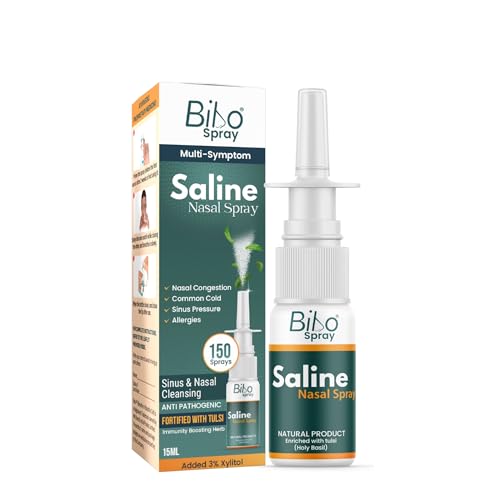 Bibo Spray | Saline Nasal Spray | Fortified With Tulsi & Xylitol ...