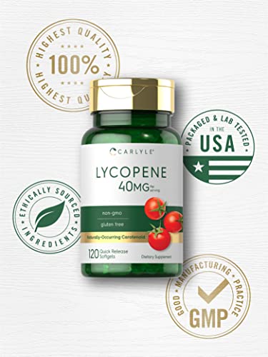 Carlyle Lycopene 40mg Softgels