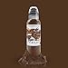 World Famous Brown Tattoo Ink, Vegan and Professional Ink, Made in USA, Tobacco Dock, 1 oz