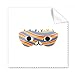 Lovely Face Festival Party Expression Cleaning Cloth Phone Screen Glasses Cleaner 5pcs
