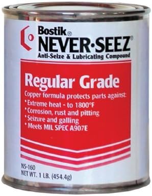 Never-Seez Regular Grade Compounds, 1 lb Brush Top Can