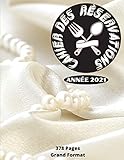cafetera hosteleria pequeña  Carnet Des Réservations Restauration 2021: Registre pour les professionnels / Restaurant - Lounge - Pizzéria - Cafétéria - Salon - Club - Café / Format A4 / 1 page par jour / 365 jours / Avec date