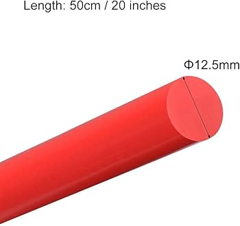 Amazon.co.jp: XYWHPGV プラスチック丸棒直径1/2インチ長さ20