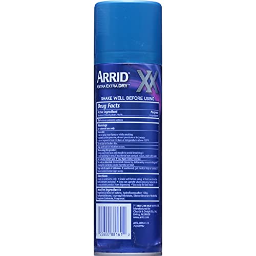 Arrid Xx Aerosol Spray Antiperspirant & Deodorant, Morning Clean - 6 Oz - 3 Pk #TOP2