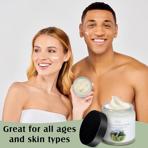 image for YBHMO Beef Tallow Moisturizer,Beef Tallow for Skin,Organic Grass Fed B