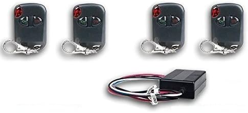 Módulo de Controle Remoto iMBAPrice RM01-4R 12 V para Relé Automotivo – 4 Controles