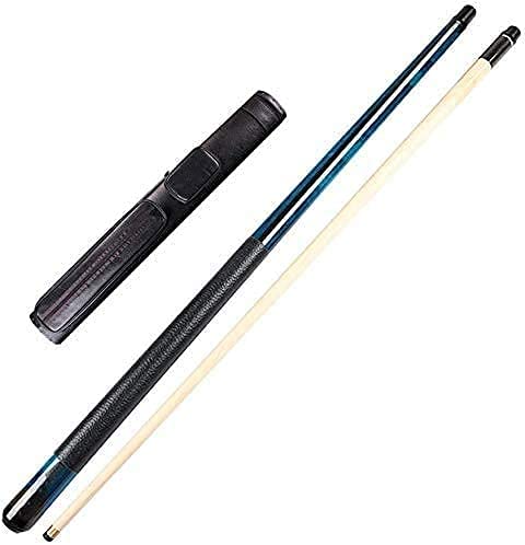 Taco de billar Snooker 147 cm Mango de arce Handmade Azul miniatura 1