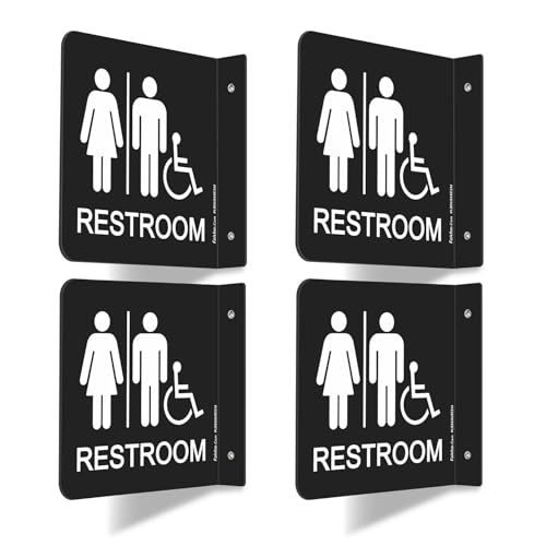 Panneau de toilettes acrylique Faittoo haut de gamme résistant extérieur et intérieur