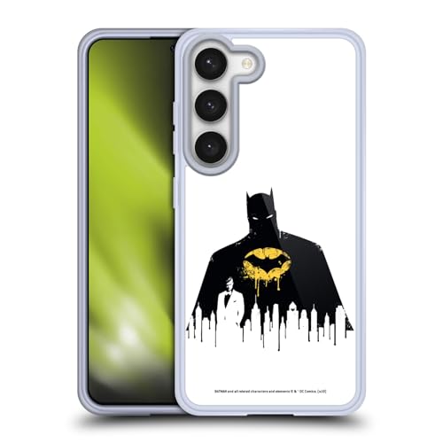 Funda de gel suave Samsung Galaxy S23 5G protector anticaídas Batman DC Comics diseño original