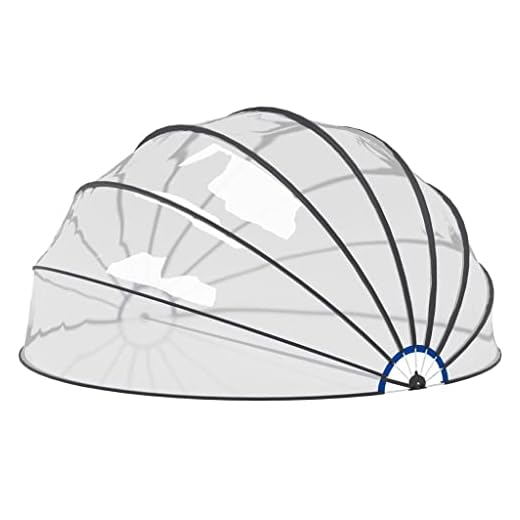 Vidaxl Capota Para Piscina Cubierta Tienda Carpa Toldo Refugio Jardín Patio Exterior Accesorio Protección Contra Sol Lluvia 559X275 Cm