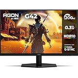 Monitor Gamer AOC AGON G42 27' 200Hz 0,3ms IPS HDR10 NVIDIA G-Sync 27G42HE