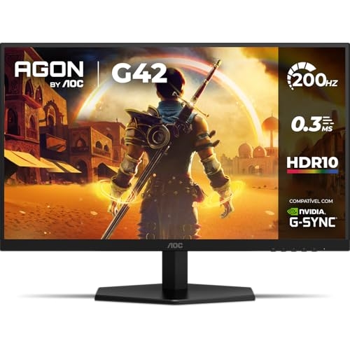 Monitor Gamer AOC AGON G42 27" FHD IPS 200Hz 0,3ms - 27G42HE