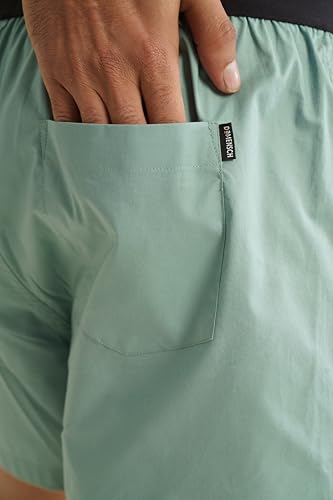 Image of DaMENSCH Solid Breeeze Inner Boxers, Ultra-Light Men Boxer Shorts for Men, 100% Cotton Half Pant for Man, Breathable Woven Inner Cotton Shorts