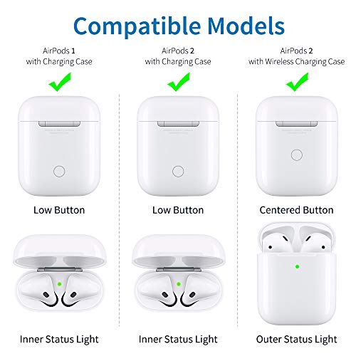 Image of ESR Soft Case Compatible with AirPods , Drop Protection, White