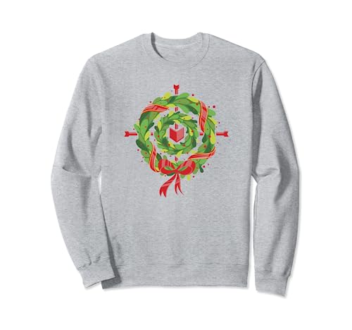 Marvel Hawkeye Bullseye Wreath sweatshirt le cadeau de Noël parfait pour fan