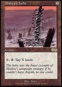Magic The Gathering - Mishra's Helix - Urza's Saga