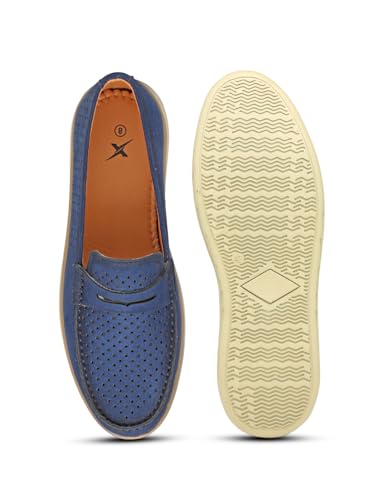 Image of Men's Denim Causal Loafers | Premium Breathable Upper | Driving Loafers | Lighweight Slip-On's | Soft Cushioned Insole | Super Flexible, Comfortable for Men