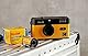 KODAK 490172 Ultra F9 35 mm Filmkamera, Retro-Stil, fokusfrei, wiederverwendbar, eingebauter Blitz, einfach zu bedienen (Kodak Yellow)