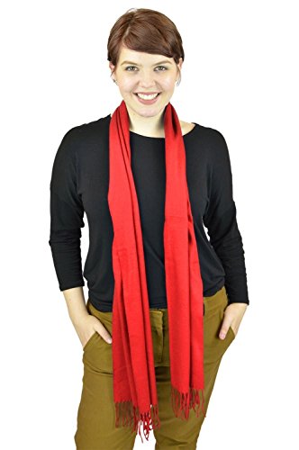 Belle Donne Women Scarves Girls Scarf Cashmere Feel Scarves Winter Solid Scarves3