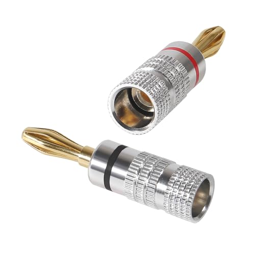 Conector Banana para Altavoz 12 Pzs Oro 24k miniatura 4