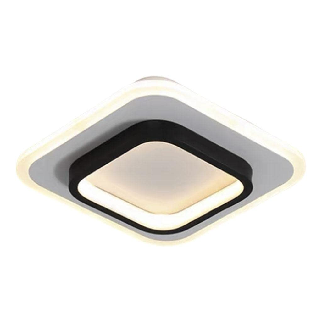 bnf® LED Ceiling Light Fixture Flush Mount for Bedroom Balcony Warm White Square|Lamps, Lighting & Ceiling Fans|Chandeliers & Ceiling Fixtures|1 Piece LED Ceiling Light Fixture-image-4