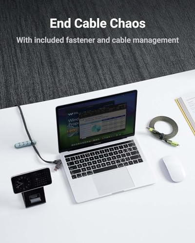 Image of Mizi Type-C Cable, 4-in-1 Type-C Cable (3.3ft), 100W Type C Charger Cable, Type-C Fast Charging for MacBook, iPad, iPhone, Samsung - Black