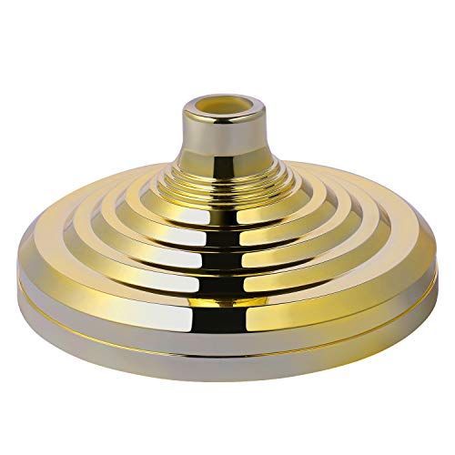 Jetlifee Floor Stand Base for Indoor Flagpole Flag Base, Gold Finish Long Lasting