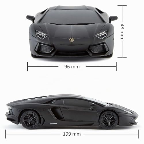 Lamborghini Aventador télécommandée solide avec feux enfants