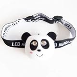 scheinwerfer fiat panda LEDs in der Optik Tier Augen Tier-LED Kinderkopflampe Camping Light Bright Lampe Kids Nacht Scheinwerfer-Scheinwerfer (Panda)