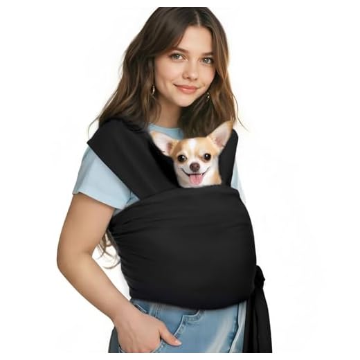 Pawaboo Pet Sling Carrier for Small Dogs and Cats