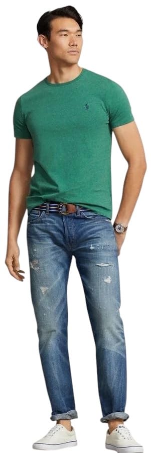 Image of POLO RALPH LAUREN Men's Jersey Cotton Crew Neck T-Shirt