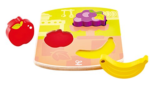 Preisvergleich Produktbild Hape E1453 Holzsteckpuzzle Früchte