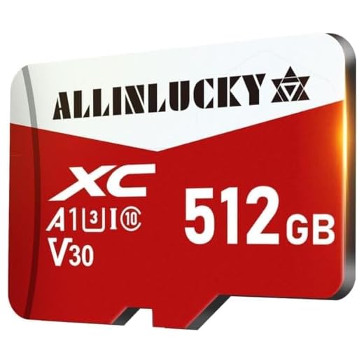Scheda di Memoria Micro SD da 512 GB Scheda SD Memory Card SD with Smartphone, Camera, Tablet, Smart TV