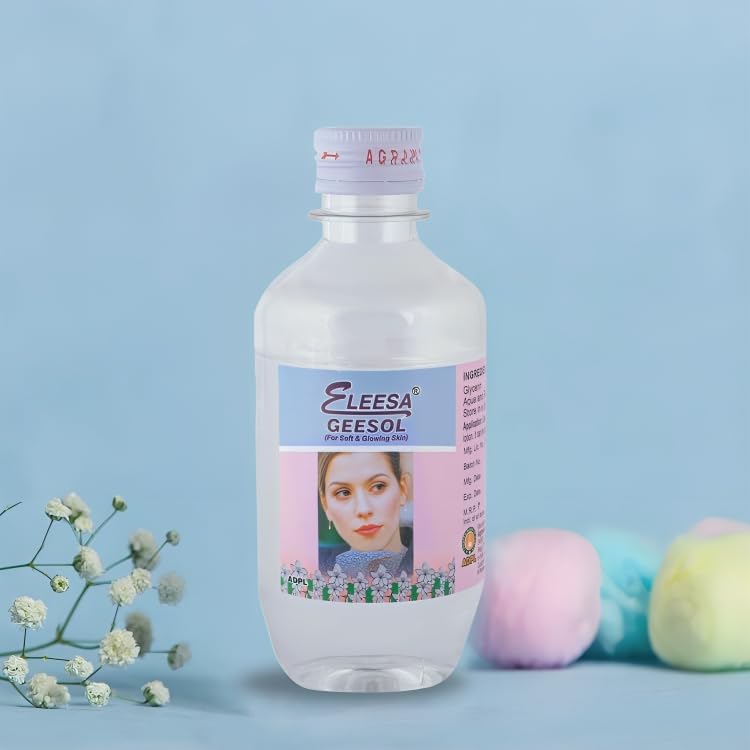 Eleesa Geesol Pure Glycerine For Natural, Beautiful & Glowing Skin 400 GM (PACK OF 1)