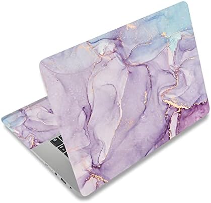 ArtSo Laptop Skin Sticker Decal, 12" 13" 13.3" 14" 15" 15.4" 15.6 inch Laptop Universal Netbook PC Notebook Vinyl Reusable Skin Sticker Cover Art Case Protector Personalized,Purple Blue Marble