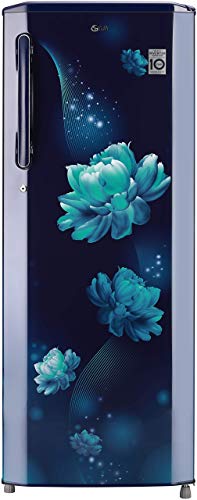 Image of LG 261 L 3 Star Direct-Cool Smart Inverter Compressor Single-Door Refrigerator (GL-B281BBCX, Blue Charm, Moist 'N' Fresh, 2023 Model)