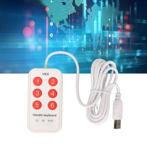 Clavier programmable USB 6 touches pour éviter les erreurs de test usine
