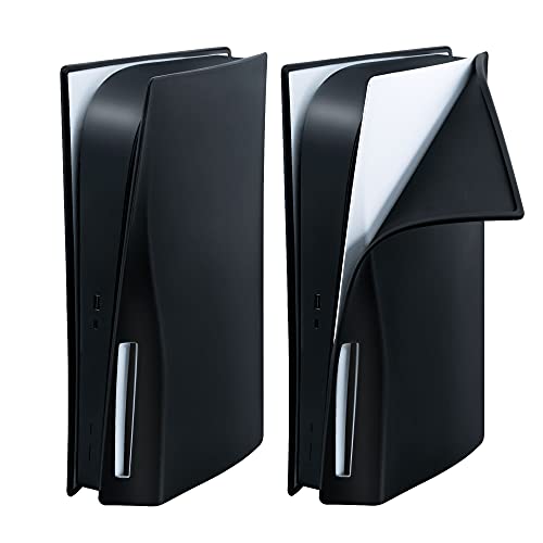 PS5 Console Funda, funda protectora de silicona para PS5 Console，Mcbazel Antiarañazos Funda Protectora para Playstation 5 Console Disc...